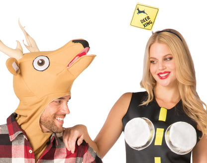 Rasta Imposta Deer in Headlights Couple Costume