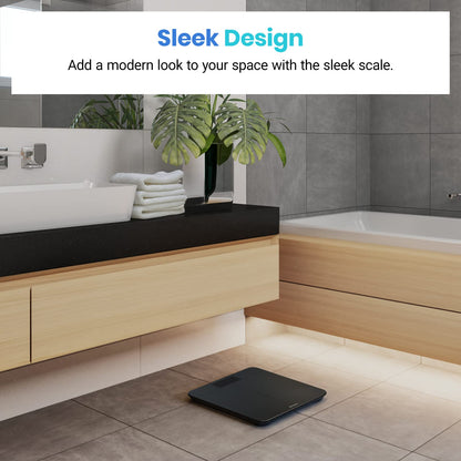 Etekcity Scale for Body Weight, Digital Bathroom Scales for People, Most Accurate to 0.05lb, Bright LED Display & Large Clear Numbers, Upgraded Quality for the Elderly Safe Home Use, 400 lbs