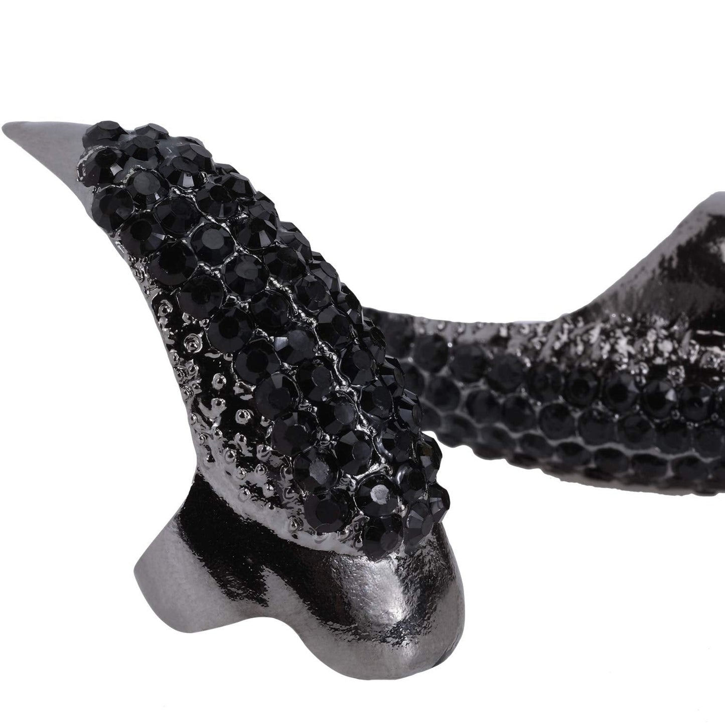 Hicarer 10 Pcs Halloween Gothic Nail Claw Ring Metal Punk Fake Nails Set Costume Full Finger Rings for Men Women Party Favor Cosplay Supplies, 3 Sizes