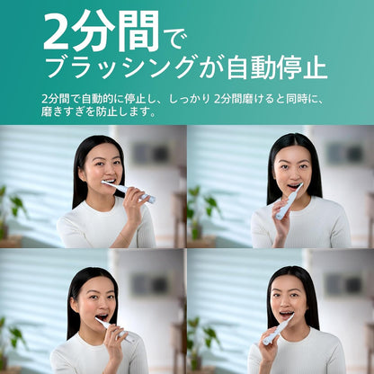 Philips Sonicare Electric Toothbrush, 3100 Series (Lightweight), HX3673/33, White