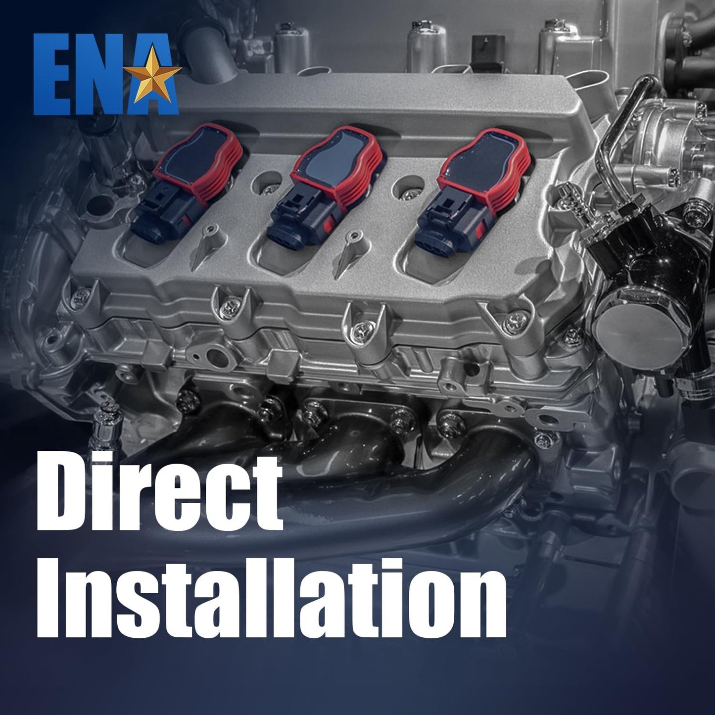 ENA Ignition Coil Pack 2007 2008 2009 2010 2011 2012 Compatible with Nissan Altima Versa Sentra Cube NV200 Rogue Frontier Pathfinder 2013 2014 2015 Infiniti M56 FX50 QX60 QX70 Replace# C1696 UF549