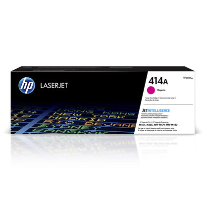 HP 414A Magenta Toner Cartridge | Works with HP Color LaserJet Enterprise M455dn, MFP M480f; HP Color LaserJet Pro M454 Series, MFP M479 Series | W2023A