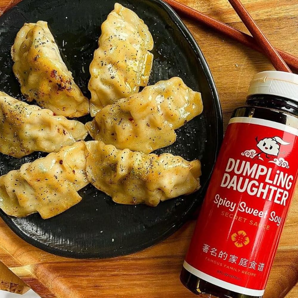 Dumpling Daughter - Spicy Sweet Soy Sauce (8 oz) - The Best Dumpling Sauce