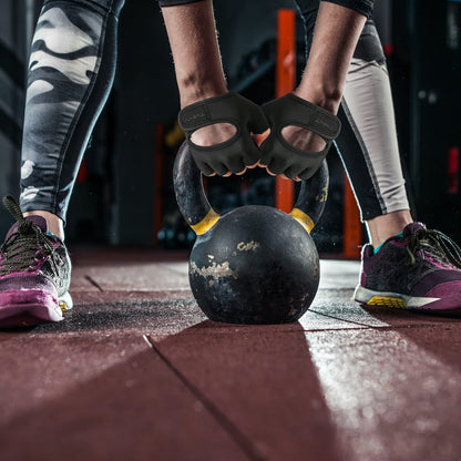 Minimal Weight Lifting Gloves,Short Micro Workout Gloves Grip Pads with Full Palm Protection & Extra Grip for Men Women Weightlifting,Gym,Exercise Training