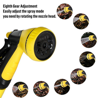 Gartol 2 Gallon Portable Shower with Handheld Showerhead, Silicone Bath Massage Brush, and Thermal Insulation Bag, High-Pressure Camping, Surf, Dog Shower Sprayer