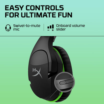 HyperX CloudX Stinger Core - Official Licensed for Xbox, Gaming Headset with In-Line Audio Control, Immersive In-Game , Microphone