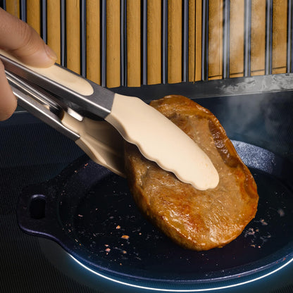 RAXCO Kitchen Utensils Set,18-Piece Cooking Tools and Sharp Knives,Stainless Steel Holder and Cutting Board