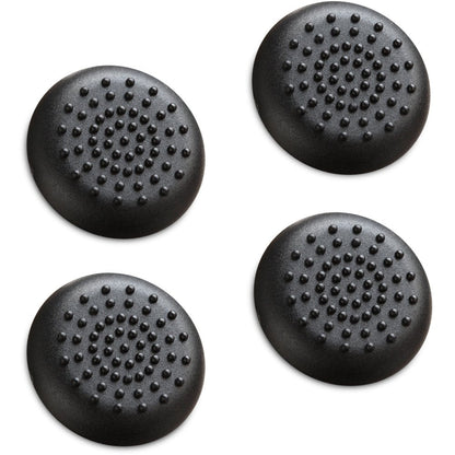 Fosmon Performance Thumb Grips for Xbox Controllers, Compatible with Xbox One, One X/S, Elite, Series X/S - Black (4 Pack)