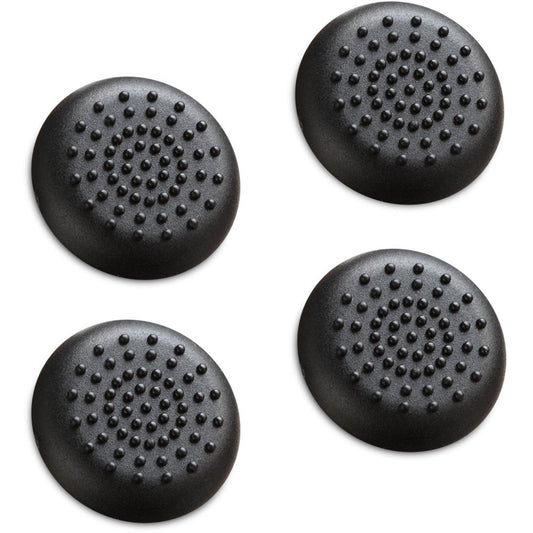 Fosmon Performance Thumb Grips for Xbox Controllers, Compatible with Xbox One, One X/S, Elite, Series X/S - Black (4 Pack)