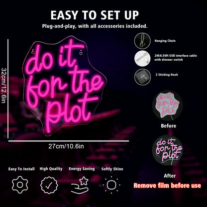 This Must Be The Place Neon Sign Warm White Letter Led Signs for Wall Decor Usb Word Light Up Signs for Bedroom Salon Man Cave Beer Home Bar Wedding Birthday Party Decor Gifts