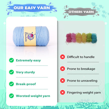 Crochetta Crochet Kit for Beginners, Crochet Starter Kit w Step-by-Step Video Tutorials, Easy Beginner Crochet Kit for Adults & Kids, Women & Men, Complete Kit Included (Axolotl 2Pack)