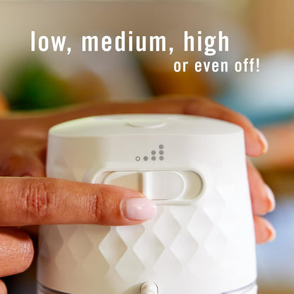 Febreze Plug Scent Booster Starter Kit, Oil Diffuser, Air Freshener Plug in, Continuous Scent Device + 2 Gain Original Refills