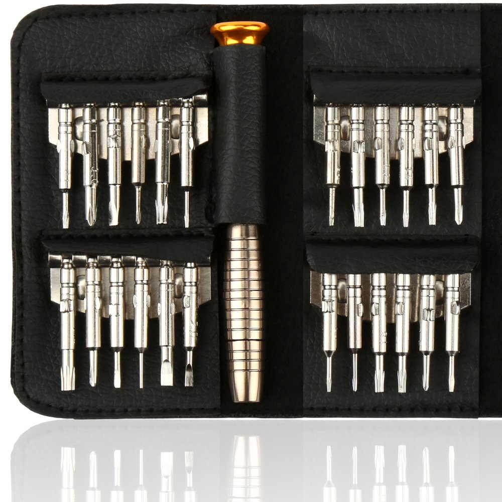 H&S Precision Torx Screwdriver Set - Mini Screwdriver Tool Kit For Glasses Watch Or Laptop - Portable Small And Compact Computer Or Jewelers Repair Kit - Mini Tool Kit - Glasses Repair Kit