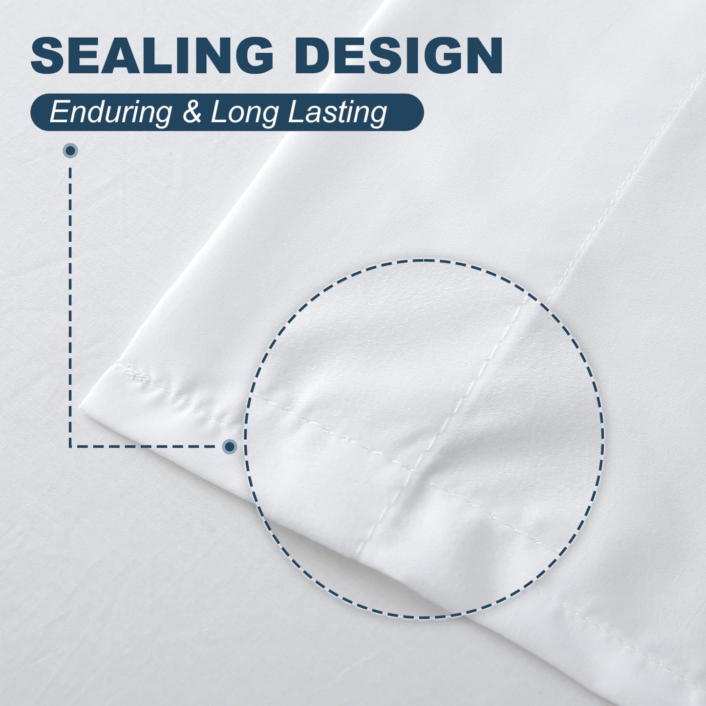 Lavisun Queen Flat Sheet, 1 Pack White Queen Bed Sheet Only - Brushed Microfiber Top Sheets for Hotel, Dorm, Ultra Soft & Breathable - Wrinkle-Free - Easy Care - Single Flat Sheet