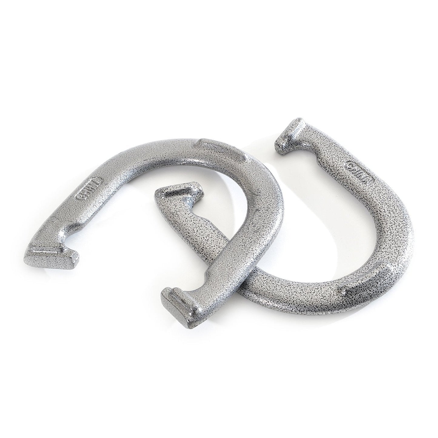 Franklin Sports Horseshoe Set - Cast iron Horseshoes and Steel Stakes - Official Size and Weight - Perfect for Yard and Beach - Recreational