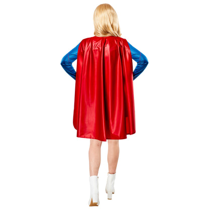DC Superheroes Supergirl TV Series: Supergirl Costume Dress for Adults by Rubies, Women's Medium