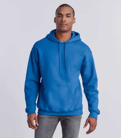 Gildan Heavy Blend Adult Unisex Hooded Sweatshirt/Hoodie Black - Large