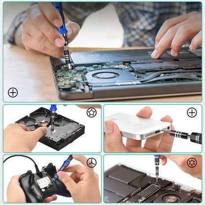 140 in 1 Precision Screwdriver Set, Professional Computer, Laptop Repair Tool Kit, Cell Phone Repair Tool Kit, Compatible for iPhone, Tablet, Macbook, PC, and Xbox Repair