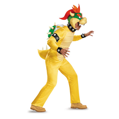 Disguise Men's Bowser Deluxe Adult Costume, Multi, XX-Large