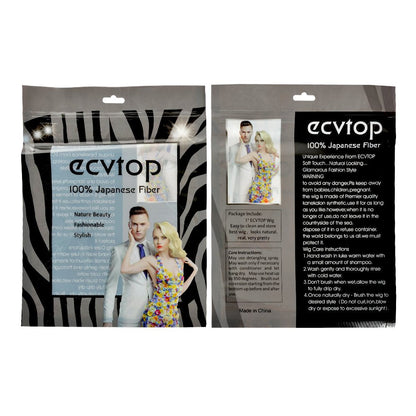 Ecvtop Wigs for Mens' Death Note Male Short Hair Wig Costume Cosplay Wigs (Light Brown)