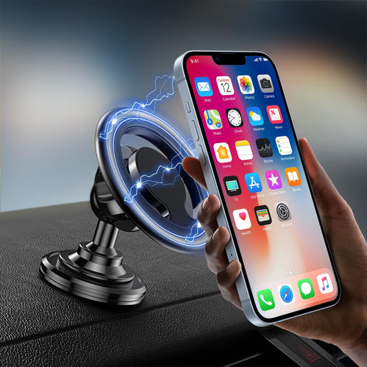 Generic Car Mount Strong Magnets Magnetic Phone Holder for Car 360 Rotation Phone Holder Mount Truck Dash Cell Phone Holders
