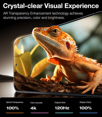 TORRAS Top-Notch Aerospace Glass for Samsung Galaxy S24 Ultra Screen Protector [12Ft Military-Grade Shatterproof] Anti-Scratch Tempered Glass Full Coverage Fit Screen Protector S24 Ultra 6.8" 2-Pack