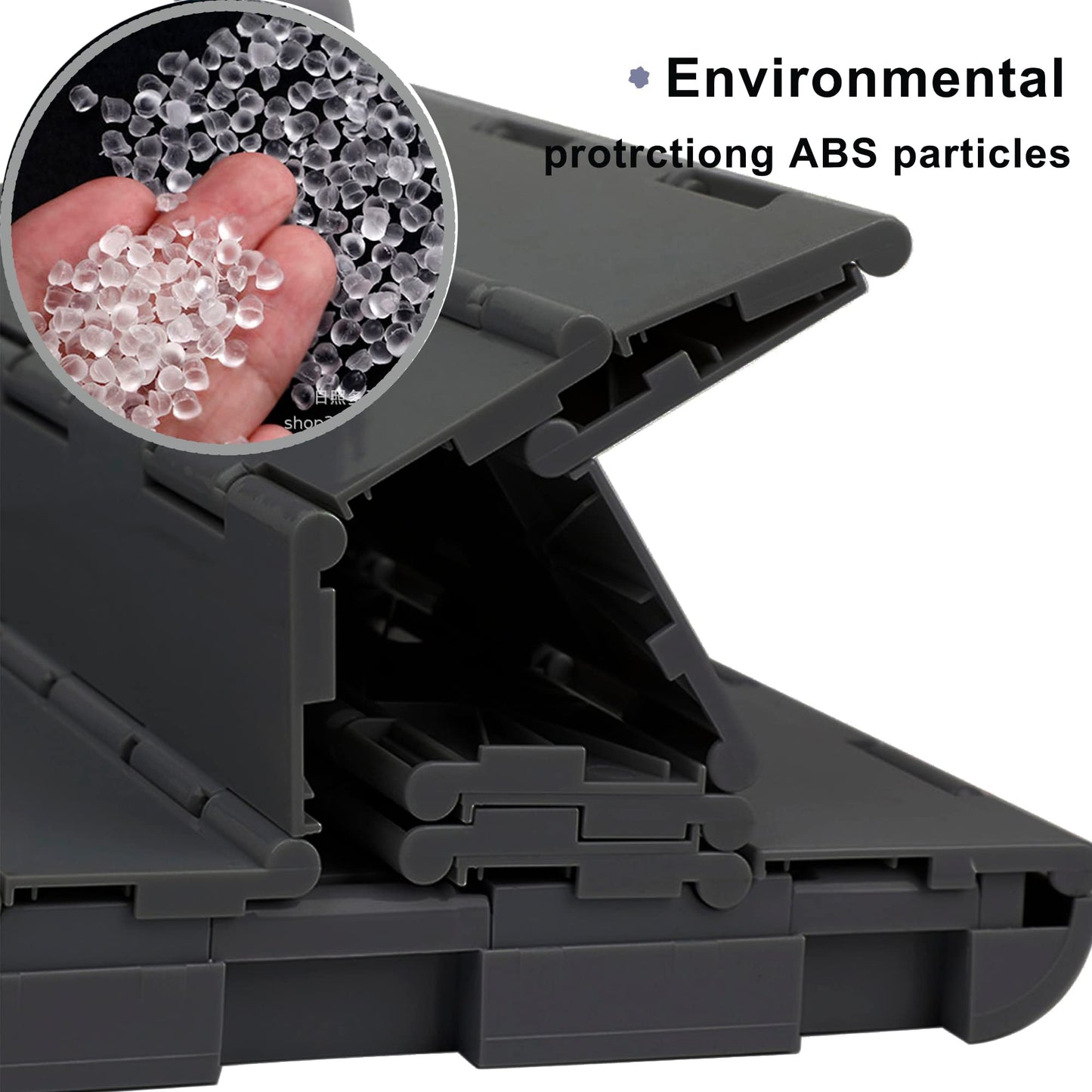 KINSPORY Camping Toilet, Portable Toilet for Adults & Kids, Foldable Potty & Outdoor Emergency Sanitation Products, Trash Can, Stool for Car Truck Camping Travel Hiking Fishing Long Trips (Deep Black)