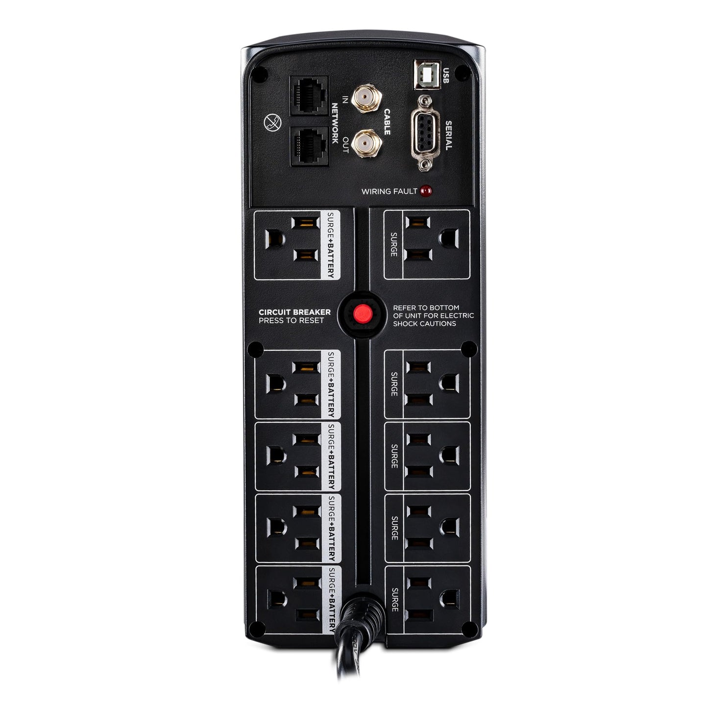 CyberPower CP900AVR AVR UPS Battery Backup and Surge Protector, 900VA/560W, 10 Outlets, Mini-Tower, UL Certified