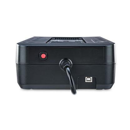 CyberPower EC750G Ecologic Battery Backup & Surge Protector UPS System, 750VA/450W, 12 Outlets, ECO Mode, Compact Uninterruptible Power Supply, Black