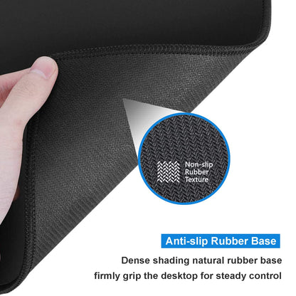 Large Gaming Mouse Pad Anime Night Sky Space Stars Custom Desk Pad,Mousepad with Non-Slip Rubber Base and Stitched Edges Mouse Mat,Portable Desk Mat for Office,Computer Work,Game,31.5X15.7