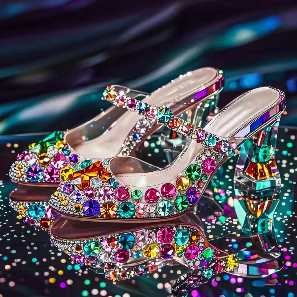 1000pcs Craft Gems Jewels, Flatback Acrylic Rhinestones for Halloween Pirate Party, Costume Making, Cosplay, Clothes, Nail Crafting Embellishments Gems Decorations (Black AB)