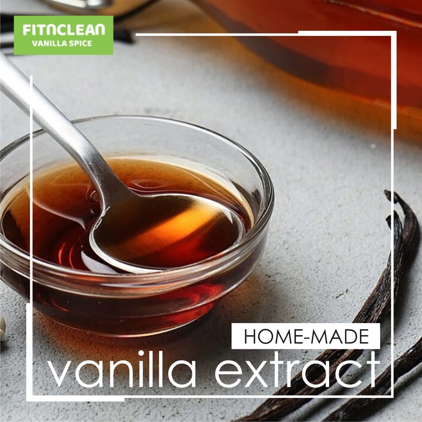 26 Organic Madagascar Vanilla Beans Extract Exclusive Grade B| 4.5" - 5.5" by FITNCLEAN VANILLA| Certified USDA Organic. Bulk Dry Whole Bourbon NON-GMO Pods