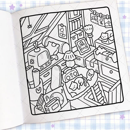 Cozy Corner: A Calm and Comforting Colouring Book for All Ages