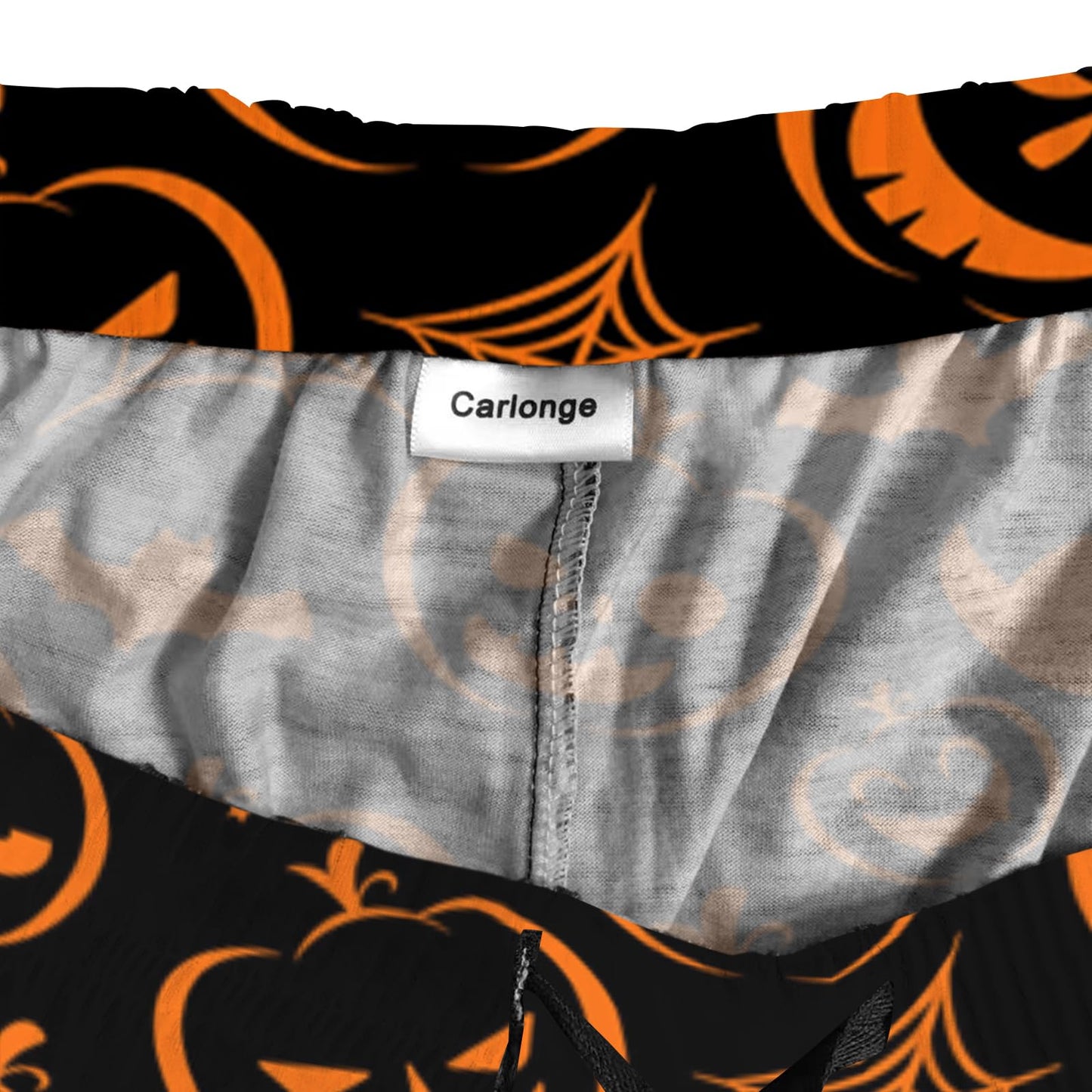 Halloween Men's Pajamas Pants Pumpkin Sleepwear Lounge Pj Bottoms