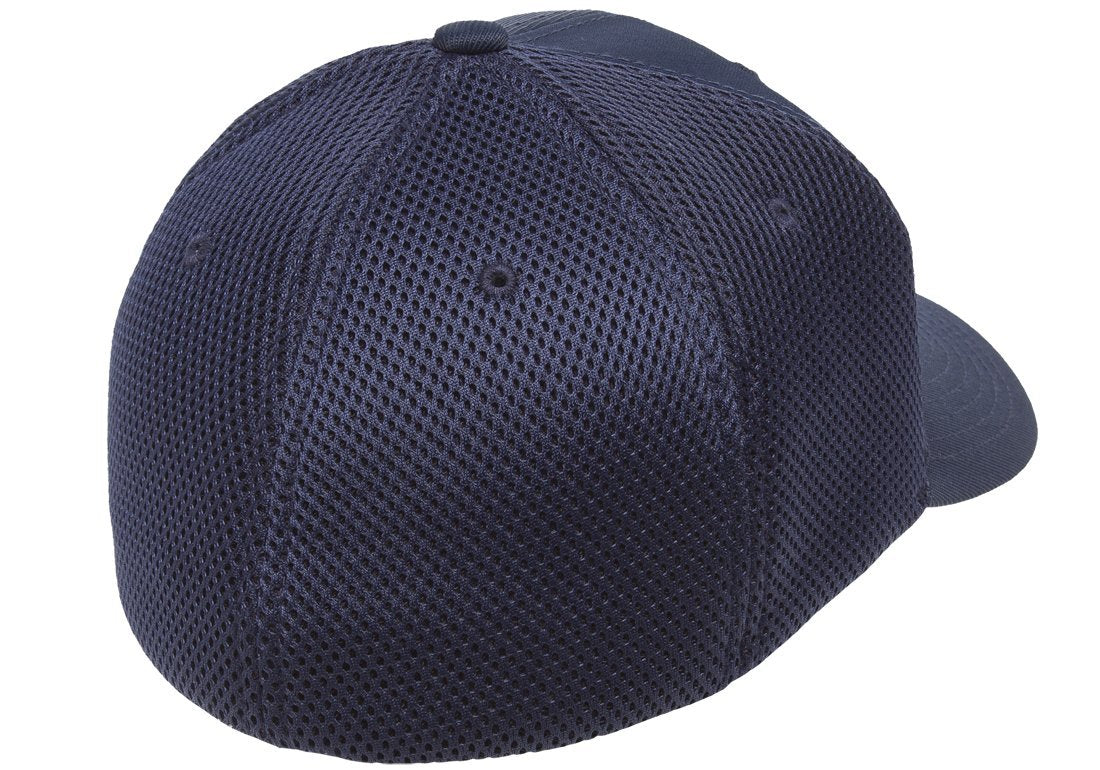 Flexfit 6533 Ultrafibre & Airmesh Fitted Cap, Navy - Large/X-Large