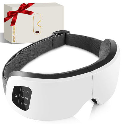 ESLYYDS Eye Massager with Heat, Compression, Heated Sleep Mask, Mothers Fathers Day Birthday Gifts for Women Men, Massager Scalp for Eye Strain Relief, Foldable,Comfortable