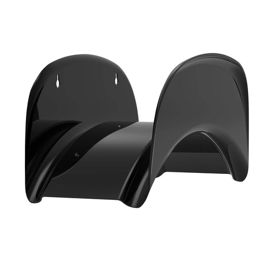 Gardzen Heavy Duty Hose Hanger Wall Mount, Hose Holder, Hook, Rack, Support for Outside, Black