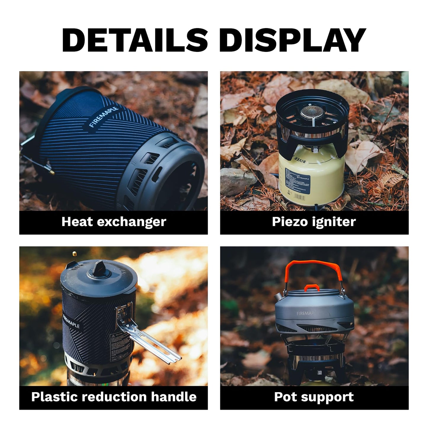 Fire-Maple Star X2 Pro Backpacking and Camping Stove-Fast Boiling, Compact and Efficient Camp Cooking Gear for Hiking, Trekking, Fishing, and Outdoor Adventures