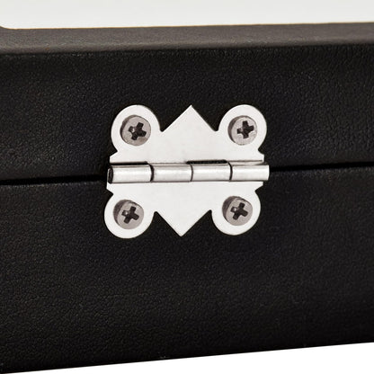 Juvale Insect Display Case - 8 x 6 x 1.8 in, Black - Glass Top & Removable Foam Pinning Board - Bug Display Box & Specimen Case for Butterflies, Moths & Other Insects