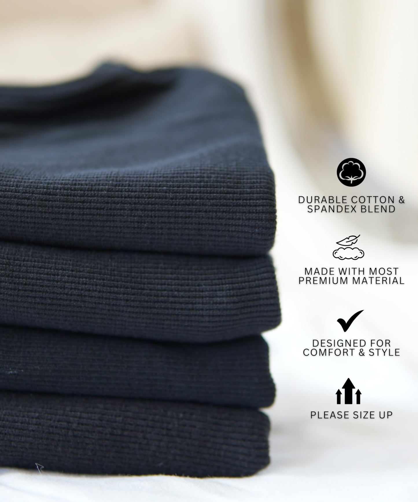 Ekkovision Beaters, Men's Tank Tops, Cotton Spandex Blend Tanks Tops for Men, Comfortable, Durable, Ribbed Fabric, Ideal Fit for Gym, 3 Pack, Black, White, & Shadow, Size Medium (Please Size UP)