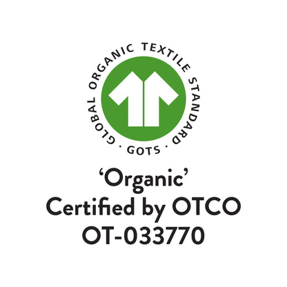 HonestBaby unisex-baby Fitted Crib Sheets Set Standard Mattress, 100% Organic Cotton Baby Boys, Girls, Neutral, 1 Pack - Rainbow Stripe, One Size