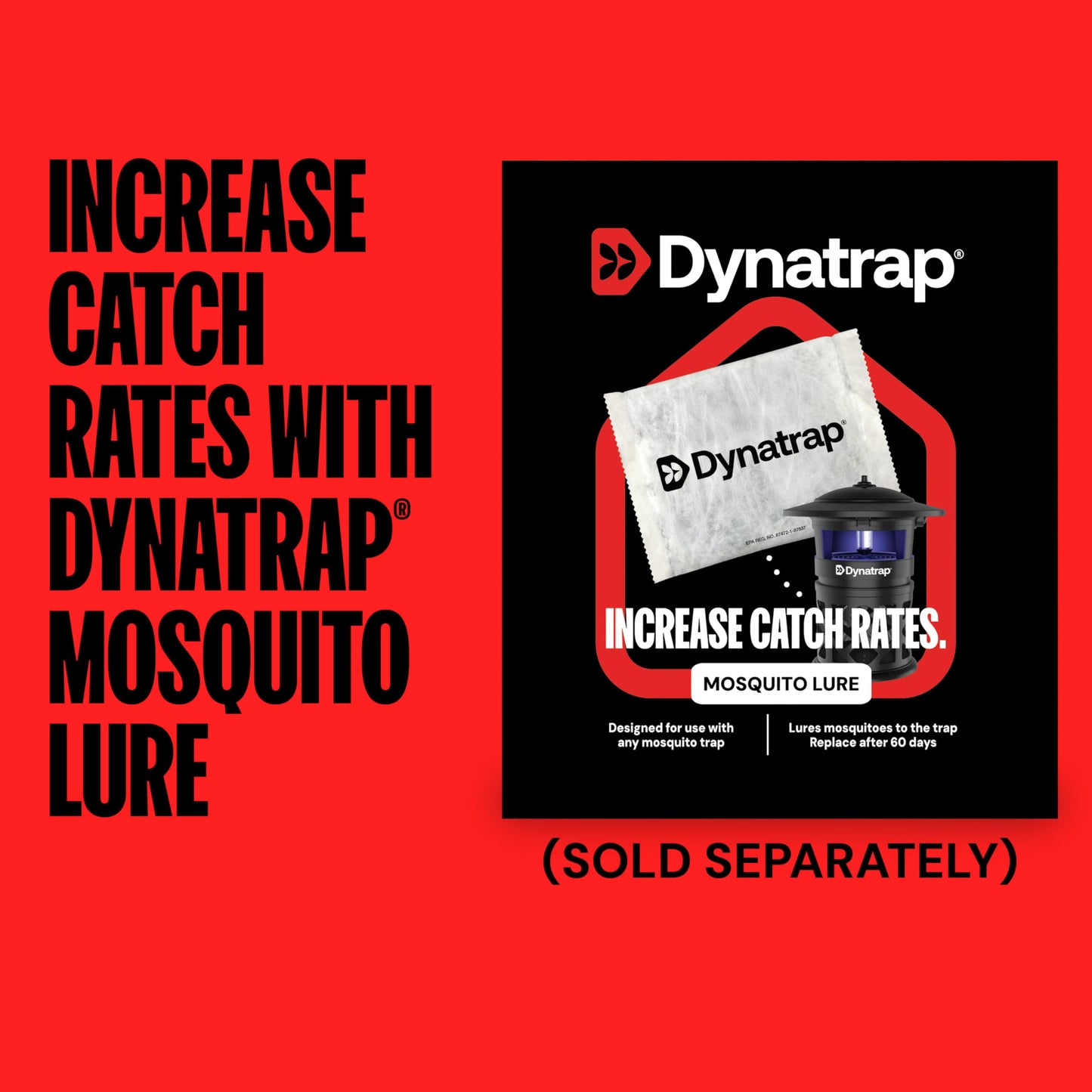 DynaTrap DT1130SR Mosquito & Flying Insect Trap - Outdoor/Indoor, Fly Catcher, Plug-in Bug Catcher/Bug Light, 1/2 Acre Coverage, Black