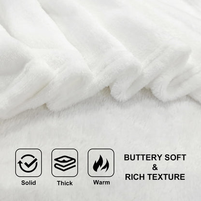 Glawry Halloween Throw Blanket for Bed,51x59 Inch, Cute Funny Ghost Pumpkin Lantern Spooky Lovely Holiday Cartoon Kawaii for Kids Boys Girls Nursery Soft Cozy Flannel Blankets for Sofa Couch Chair