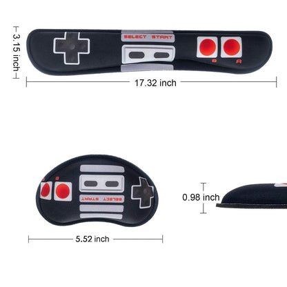 KBSING Keyboard Wrist Rest Pad and Mouse Wrist Support for Office, Game,Computer, Laptop, Pain Relief Memory Foam Wrist Rest Set (WRT-05)