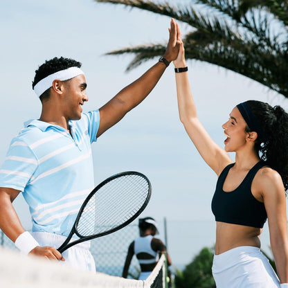 IAMJOY Smart Health Wristband, Wearable Activity & Fitness Tracker for Multi-Sport Mode, All-Day Automatic Continuous Monitoring of Health Data, Improve Sleep, Stress & Wellness, with Free App, Black