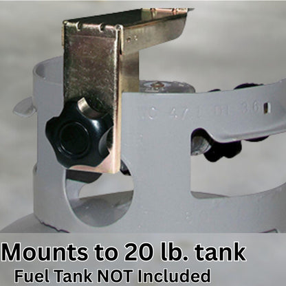 Comfort Gear Double Tank Top Portable Propane Radiant Heater, 30,000 BTUs, Instant Infrared Heat, for Jobsite/Garage/Workspace, Up to 48 Hrs on 20 lb Tank, Outdoor Use Only