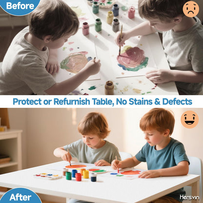 Hersvin Shelf Liners 10 in x 20 ft Self-Adhesive EVA Drawer Mats, Cupboard Protector, Kitchen Cabinet Lining Fridge Liner (White Flat Dot, 25.4x610cm)