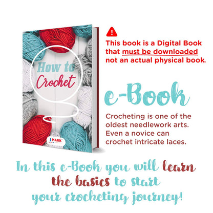 J MARK Crochet Kit for Beginners Adults -1320 Yards Crochet Set for Beginners, Crochet Starter Kit