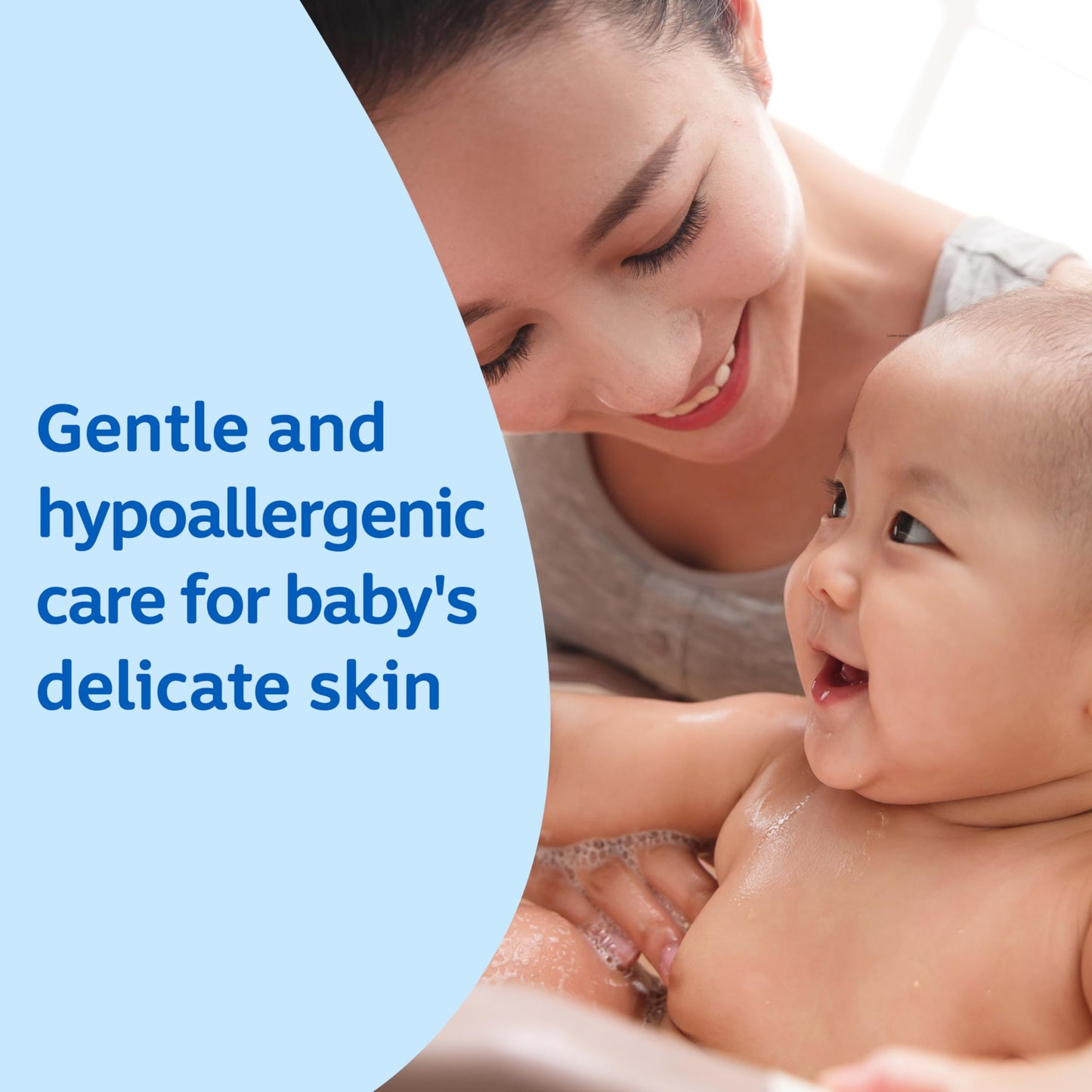 Johnson's First Touch Baby Gift Set, Baby Bath, Skin & Hair Essential Products, Kit for New Parents with Wash & Shampoo, Lotion, & Diaper Rash Cream, Hypoallergenic & Paraben-Free, 4 items