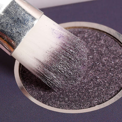 DE'LANCI Smokey Grey Eyeshadow Palette, Black Gray Smoky Eye Shadow Pallet Goth Halloween Makeup, Matte Shimmer Neutral Silver Eyeshadow Pallets, Long Lasting Natural Nude Makeup Palette, Cruelty Free